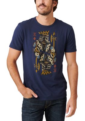 Lucky Brand Men's King of Diamonds Graphic T-Shirt, Medium
