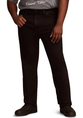 Lucky Brand Men's Big & Tall Jet Black Denim Jeans