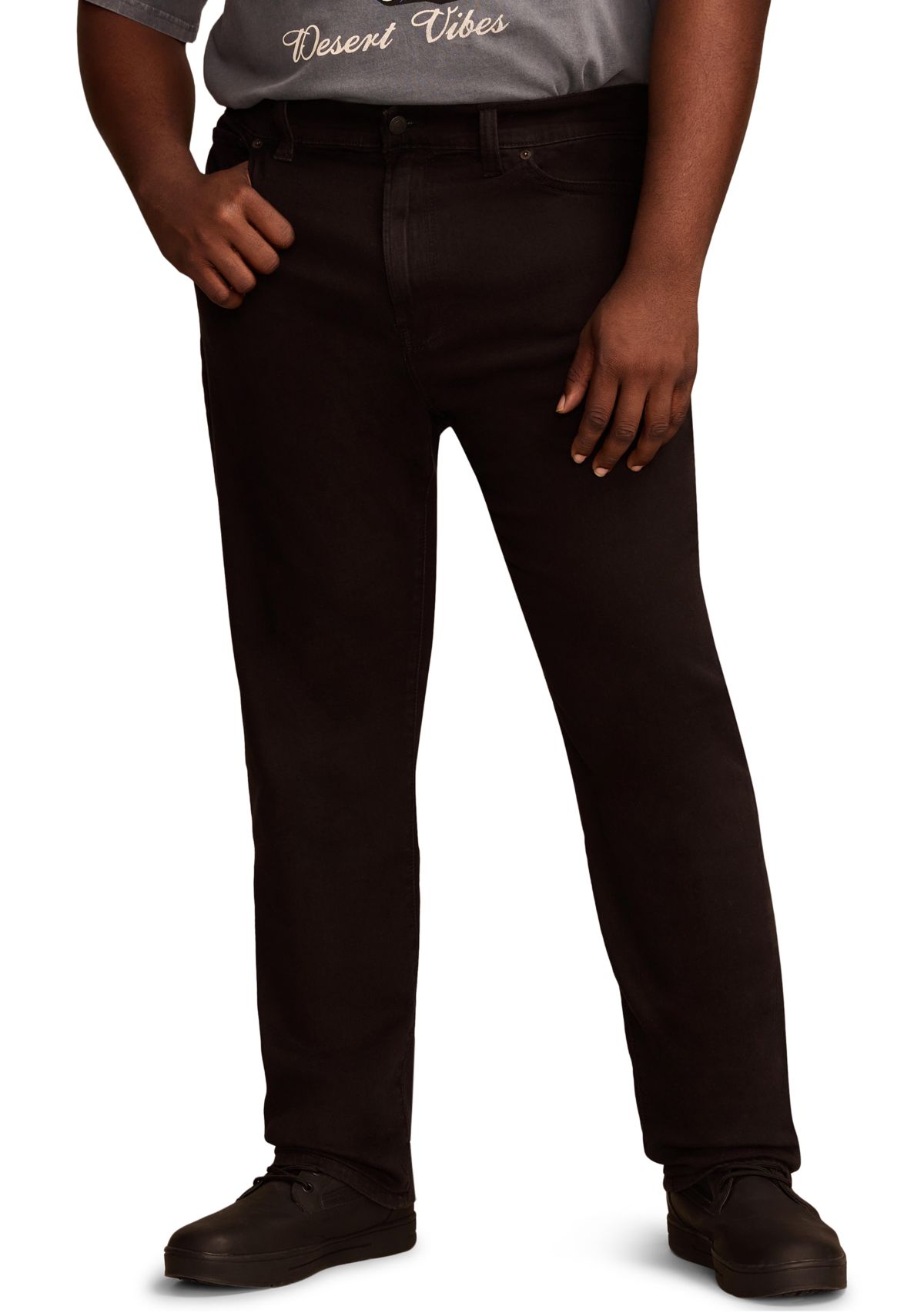 Big & Tall Jet Black Denim Jeans