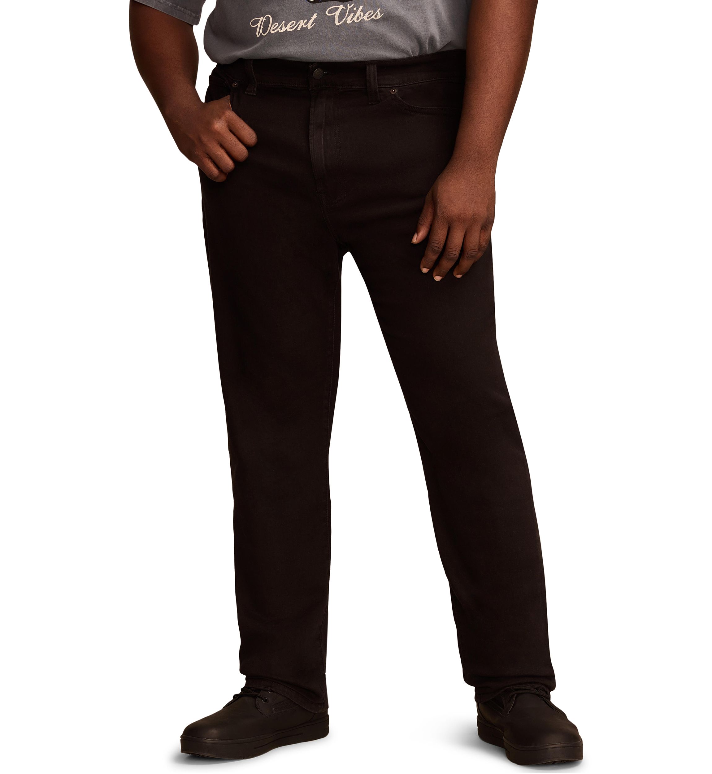 Big & Tall Jet Black Denim Jeans