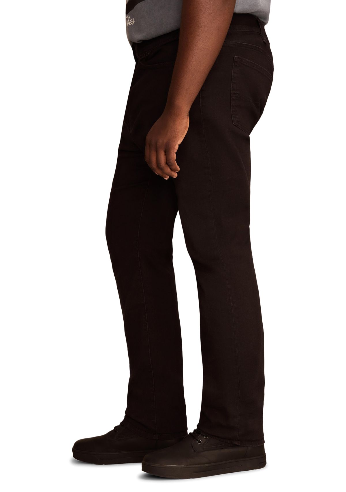 Big & Tall Jet Black Denim Jeans