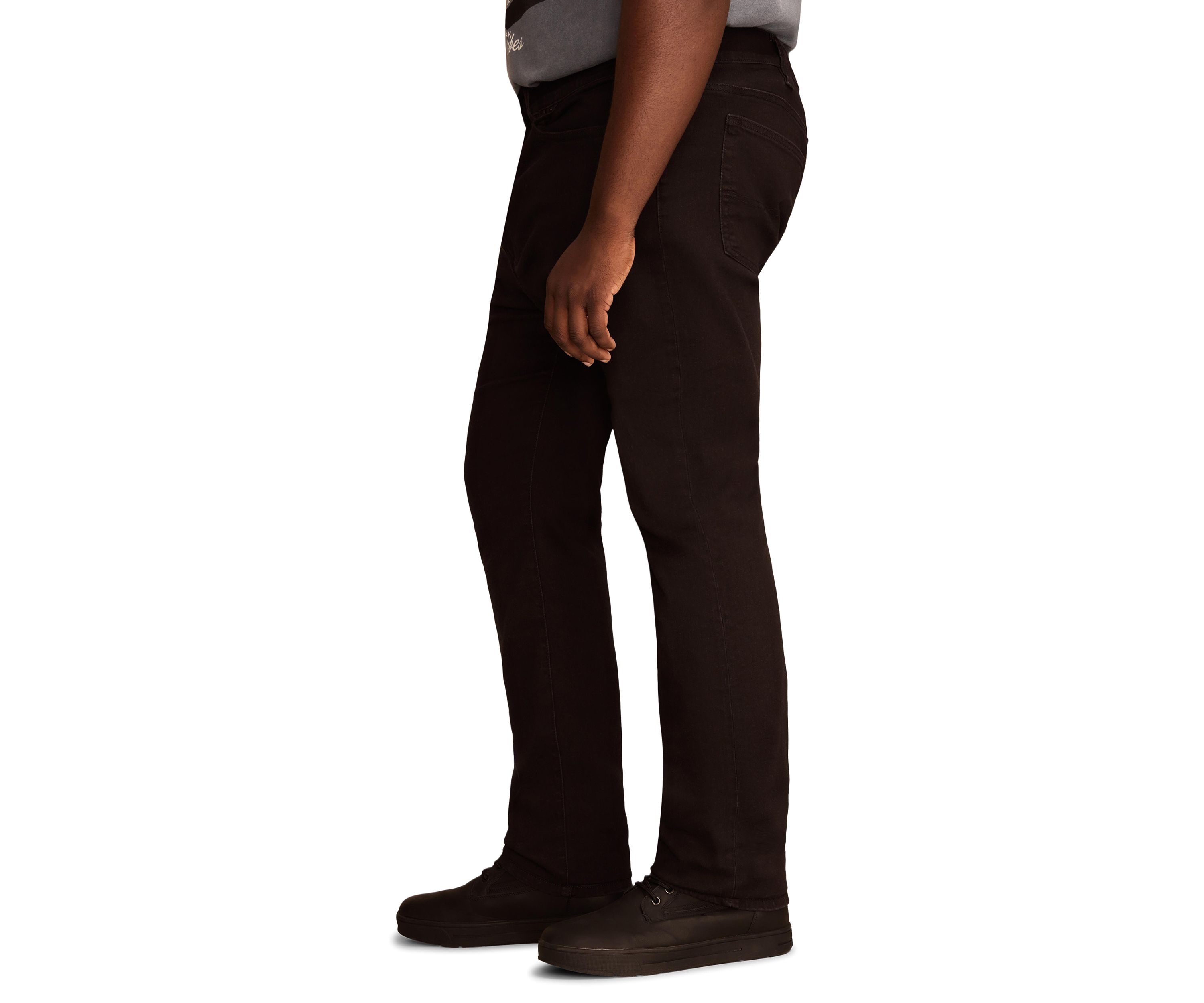Big & Tall Jet Black Denim Jeans