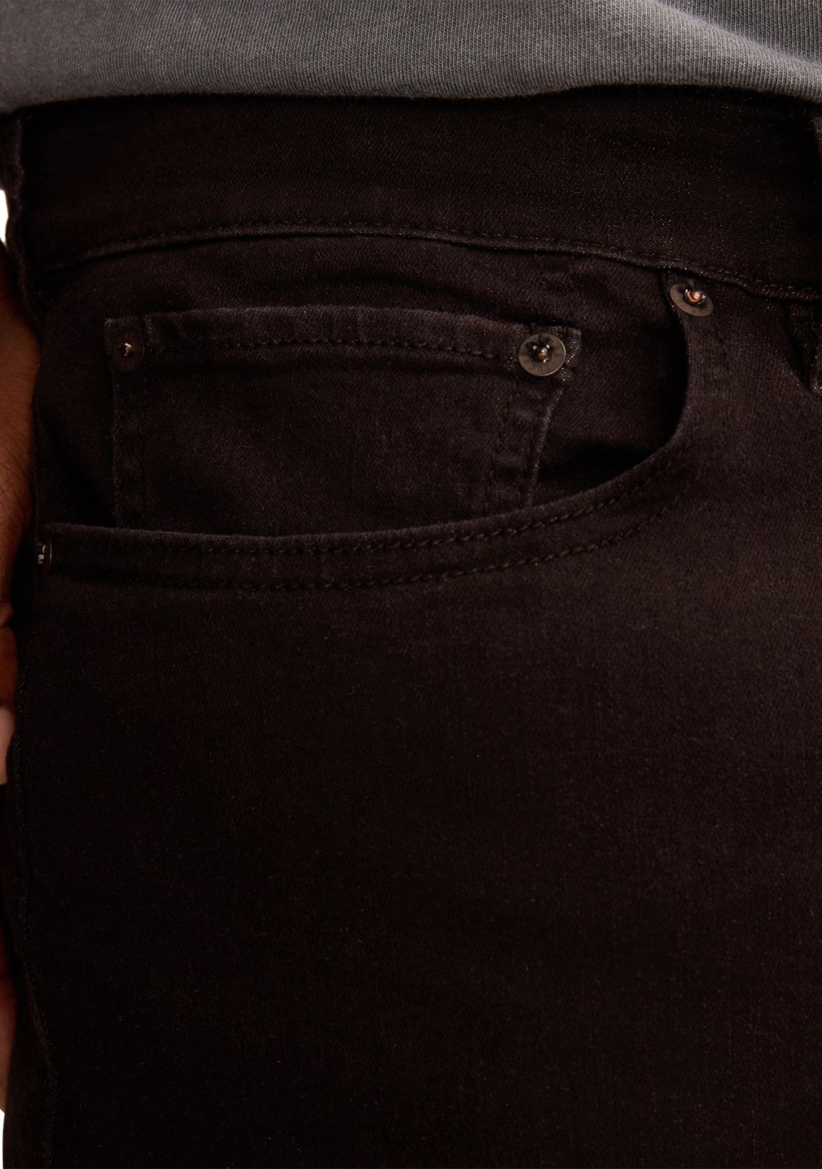 Big & Tall Jet Black Denim Jeans