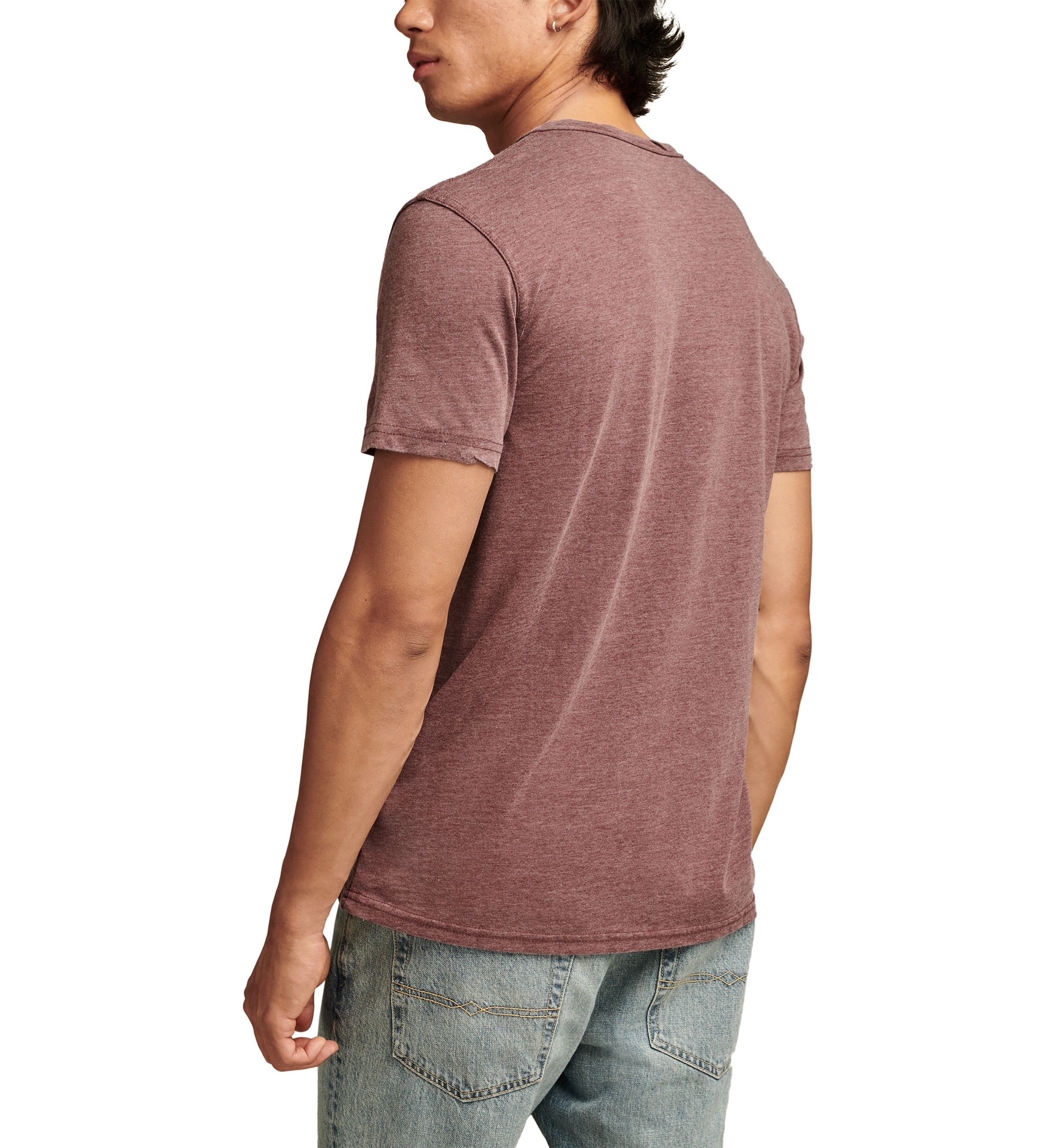 Big & Tall Short Sleeve Venice Burnout T-Shirt