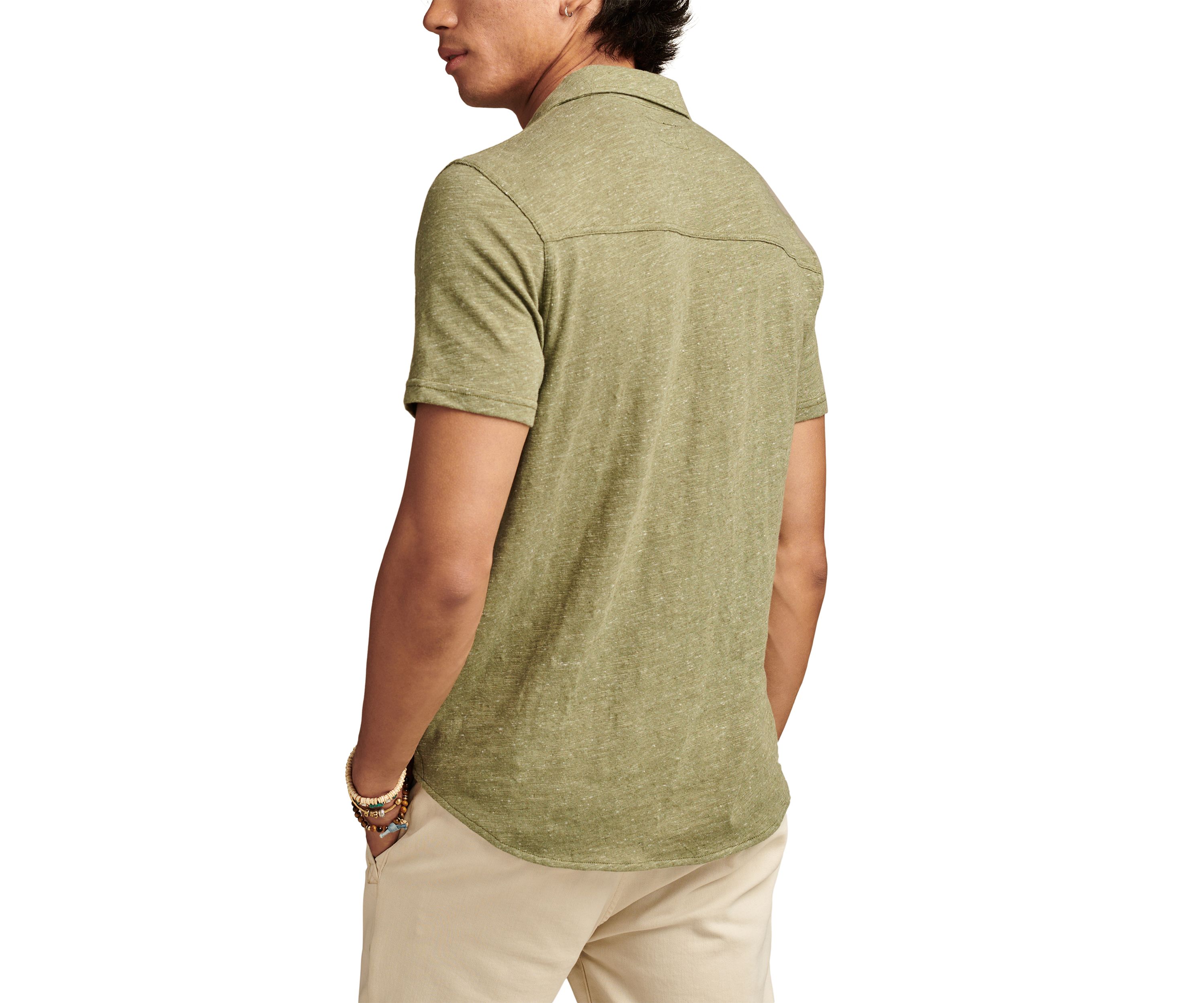 Big & Tall Solid Button Down Shirt