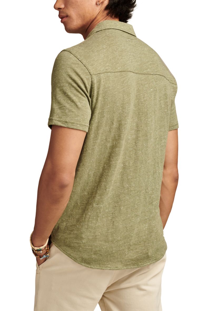 Big & Tall Solid Button Down Shirt