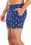 Mens Classic Swim Trunks with Liner 