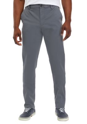 IZOD Performance Stretch Straight Fit Flat Front Chino Pants | belk