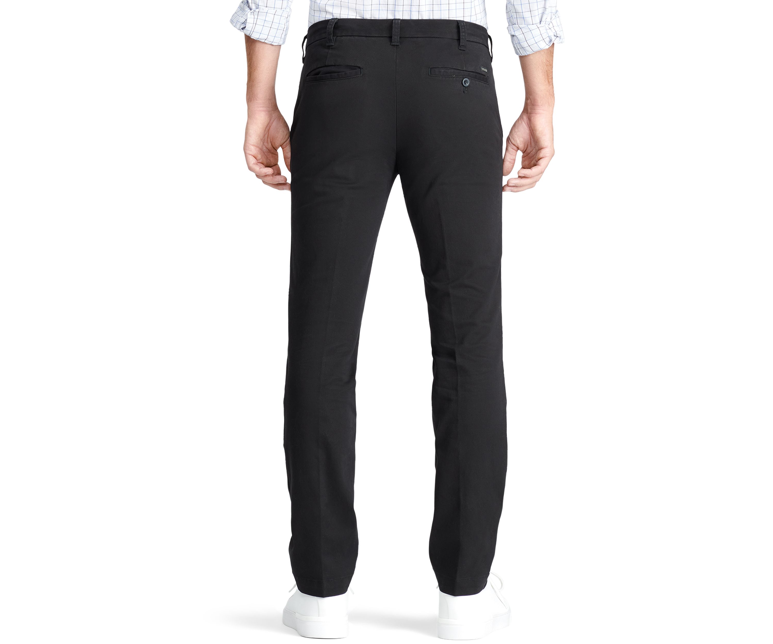 Performance Stretch Straight Fit Flat Front Chino Pants