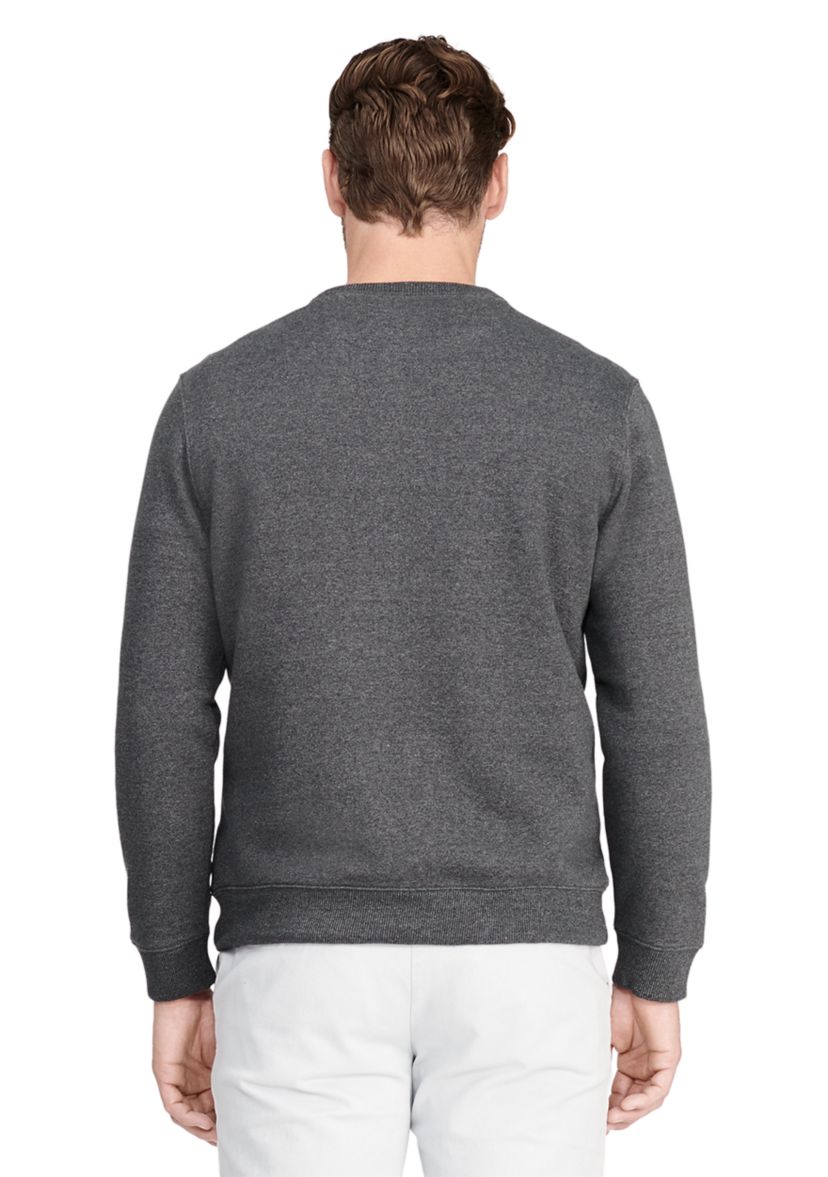 Advantage Fleece Stripe Crew Neck Shirt