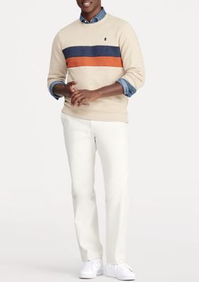 Advantage Fleece Stripe Crew Neck Shirt