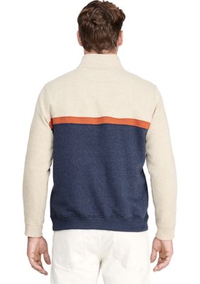 Advantage Fleece Color Block Quarter Zip Sweatshirt