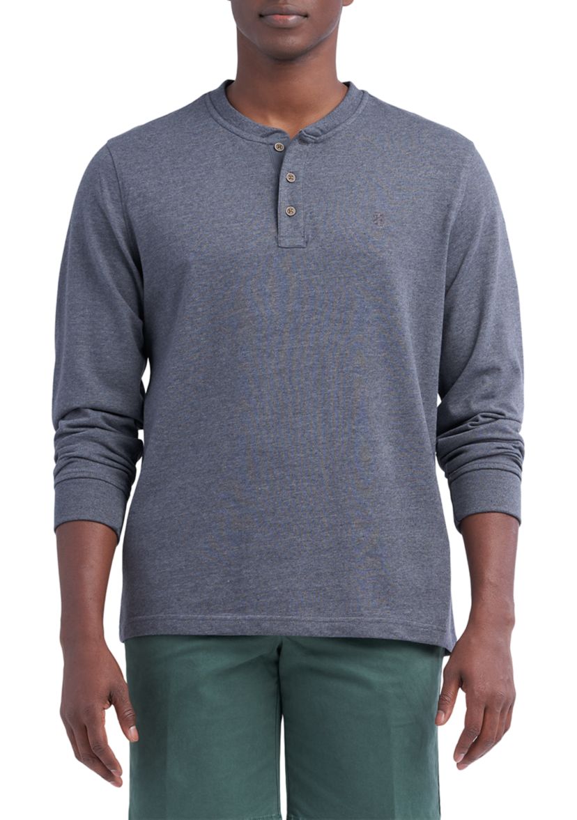 Saltwater Henley Solid Shirt