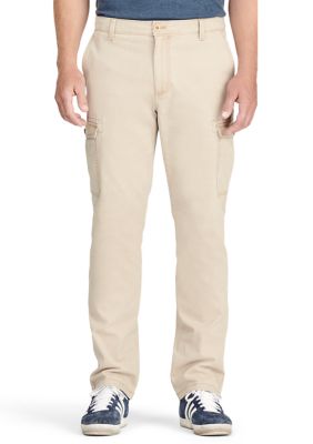 Khaki Slim Fit Cargo Pants