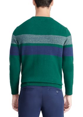 Crew Neck Stripe Sweater