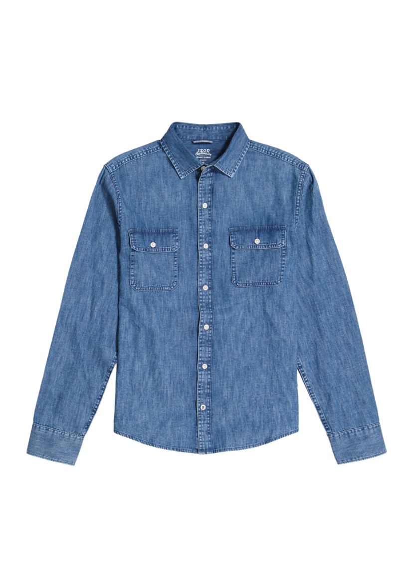 Mens Classic Fit Button Down Sport Shirt