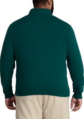 Big & Tall 1/4 Zip Sweater