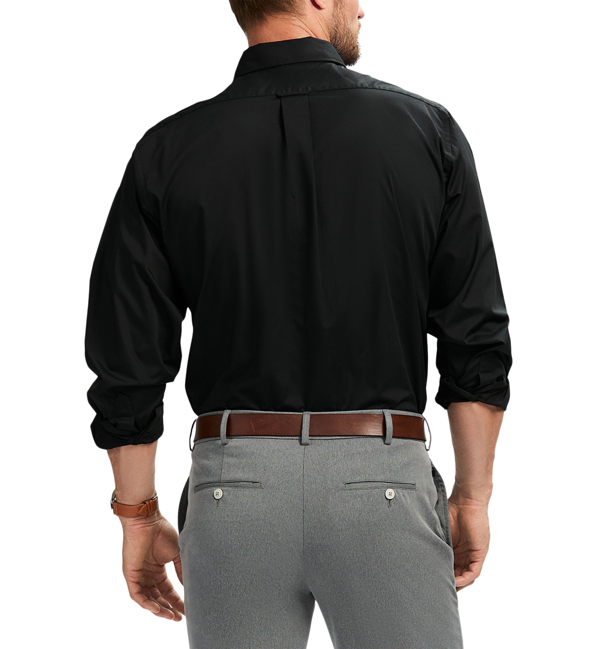 Men's Black Dress Shirts & Button-Ups | Belk