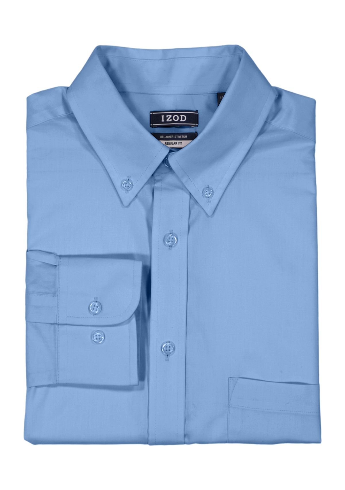 Big & Tall All-Over Stretch Button Down Shirt 