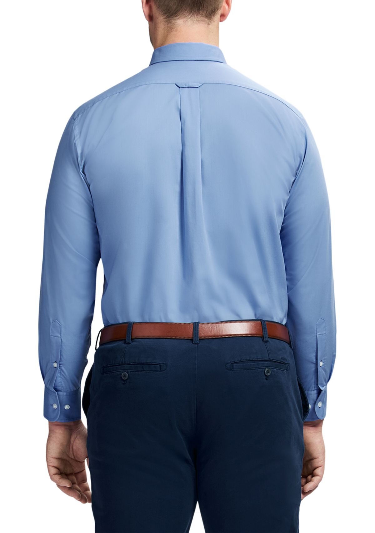 Big & Tall All-Over Stretch Button Down Shirt 