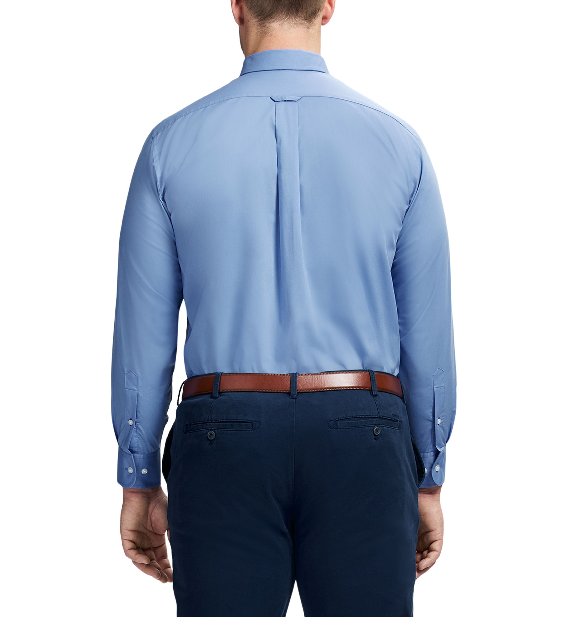Big & Tall All-Over Stretch Button Down Shirt 