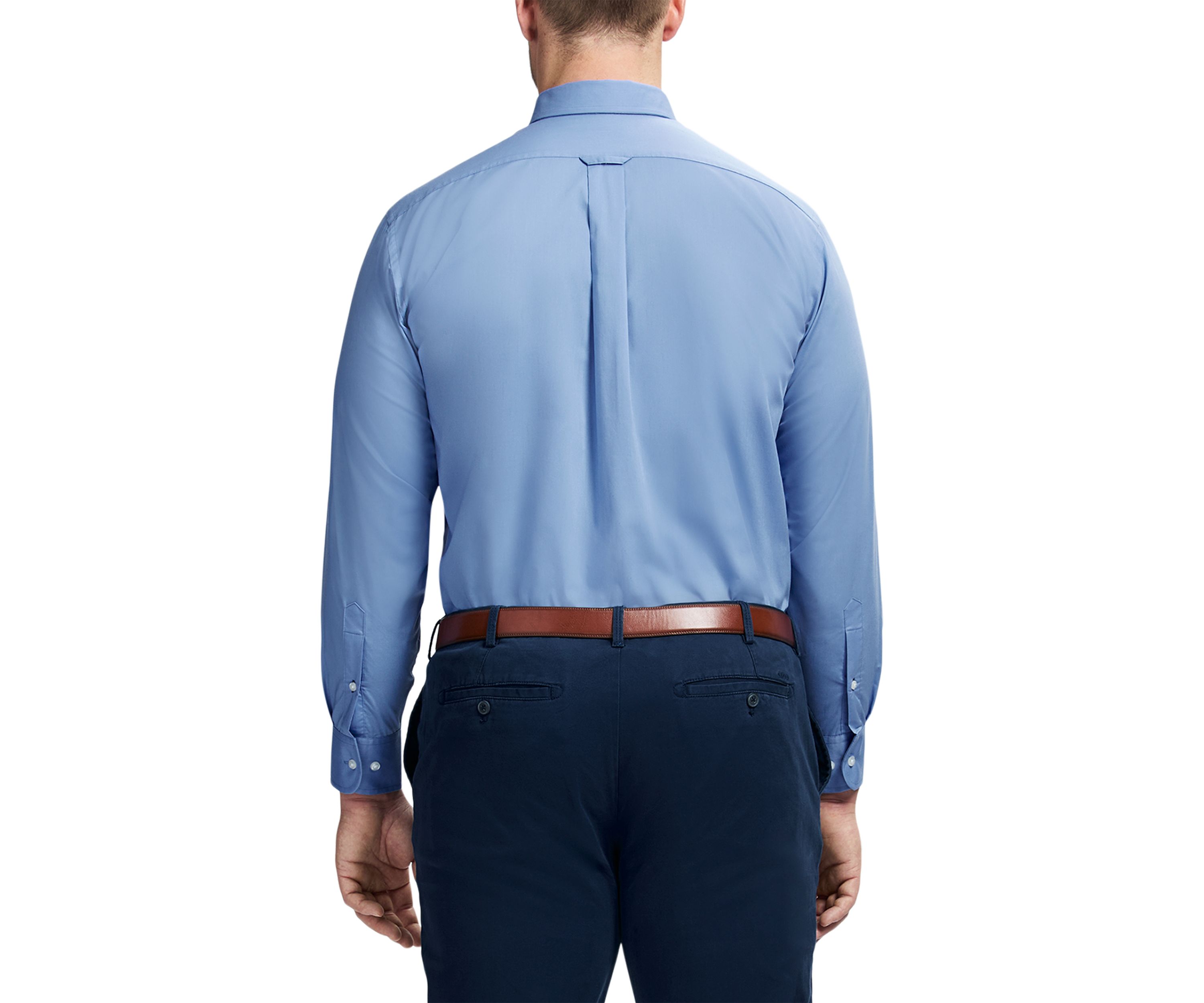 Big & Tall All-Over Stretch Button Down Shirt 