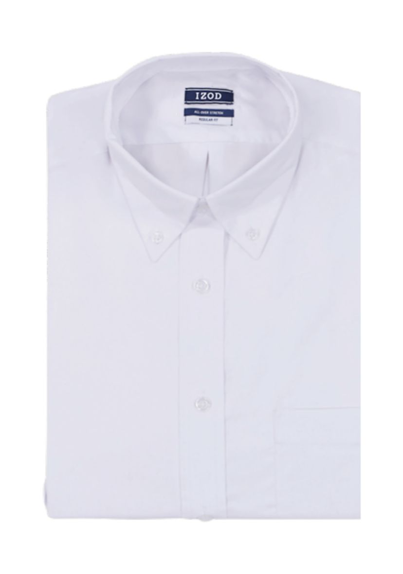 Big & Tall All-Over Stretch Button Down Shirt 