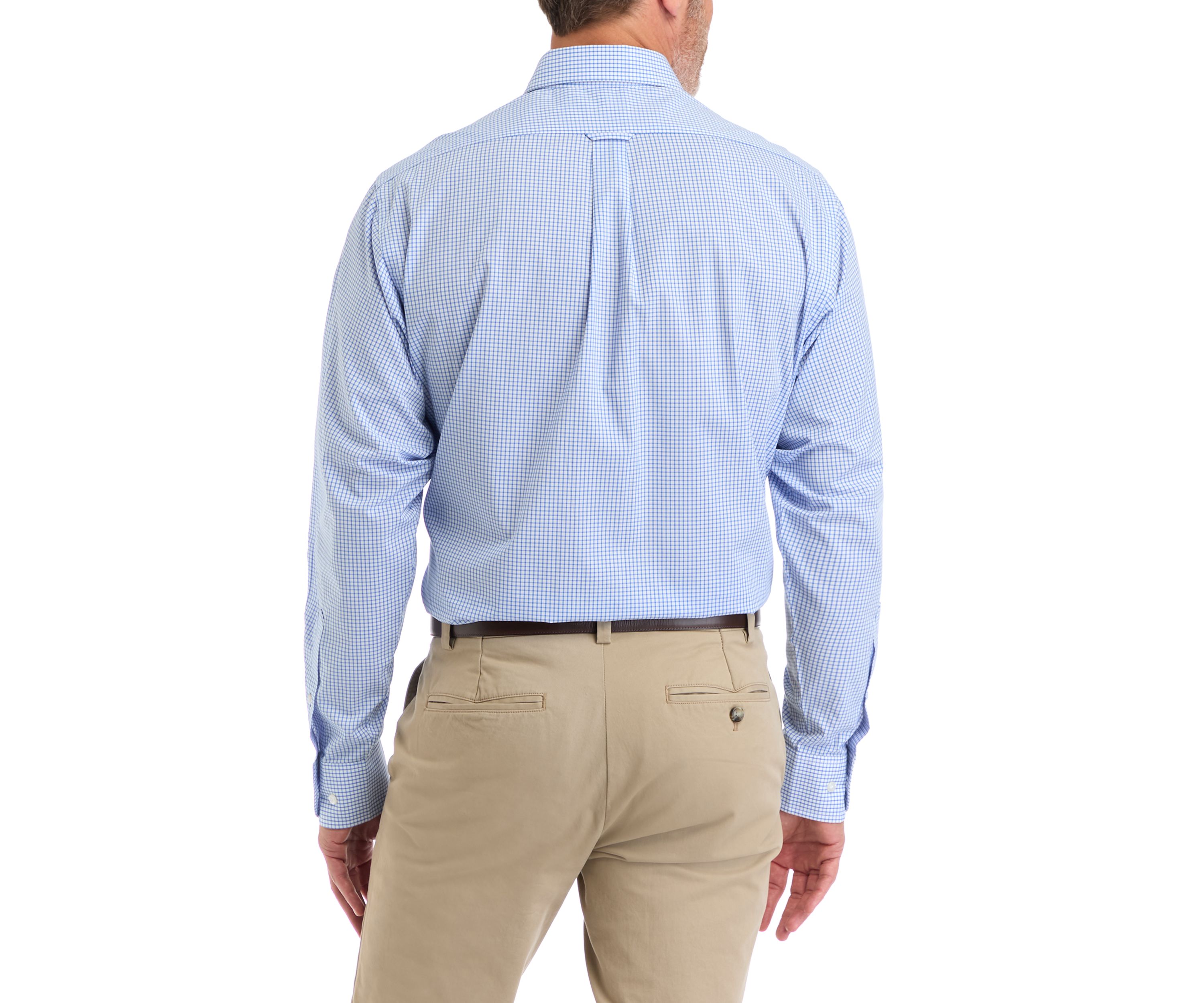 Long Sleeve Regular Button Down Check Shirt