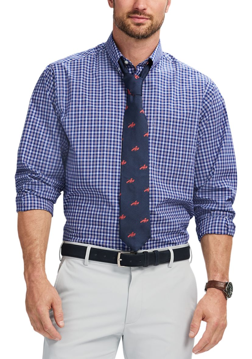 Fashion Stretch Regular Fit Button Down​ Shirt