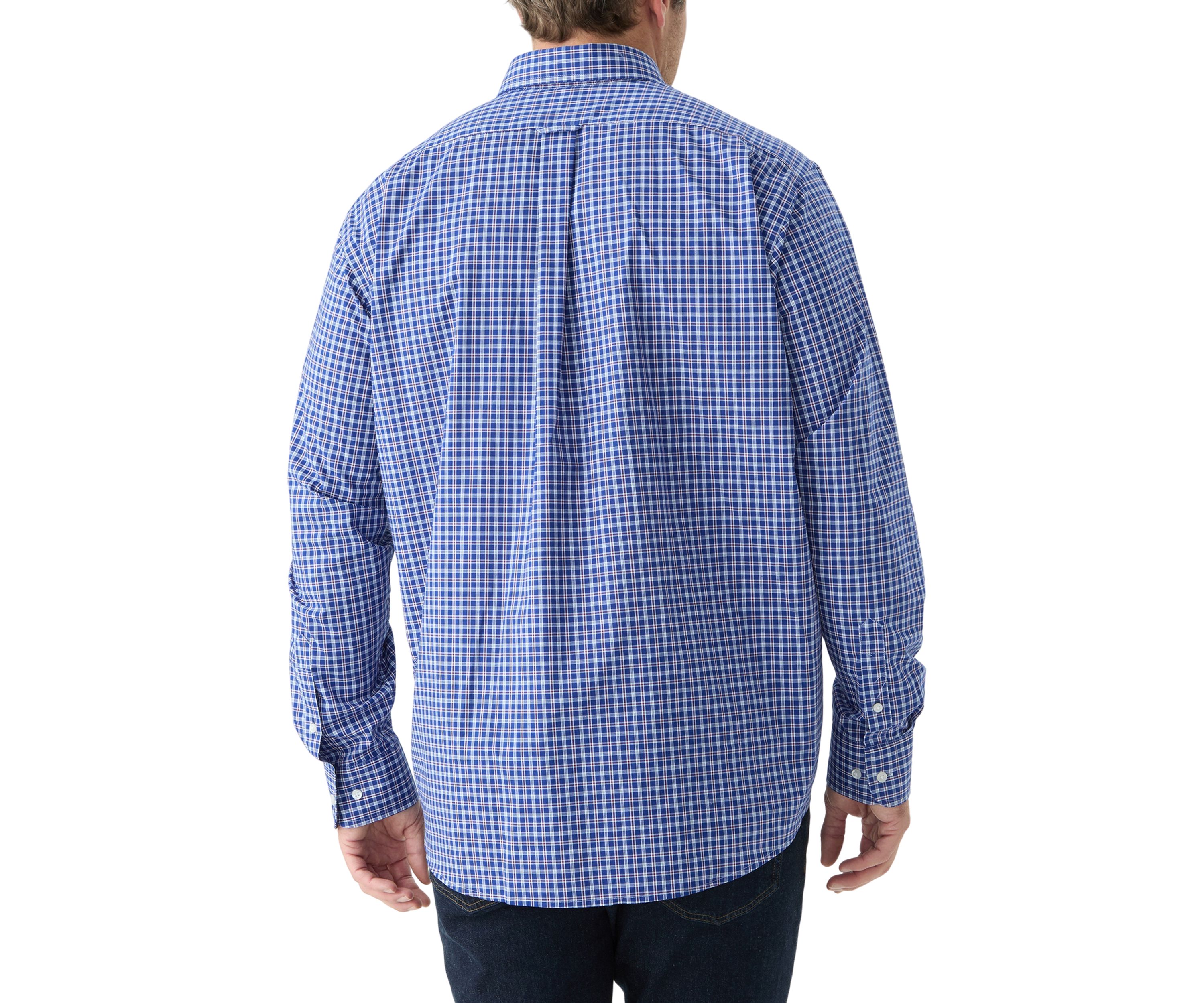 Big & Tall Fashion Stretch Regular Fit Button Down Shirt