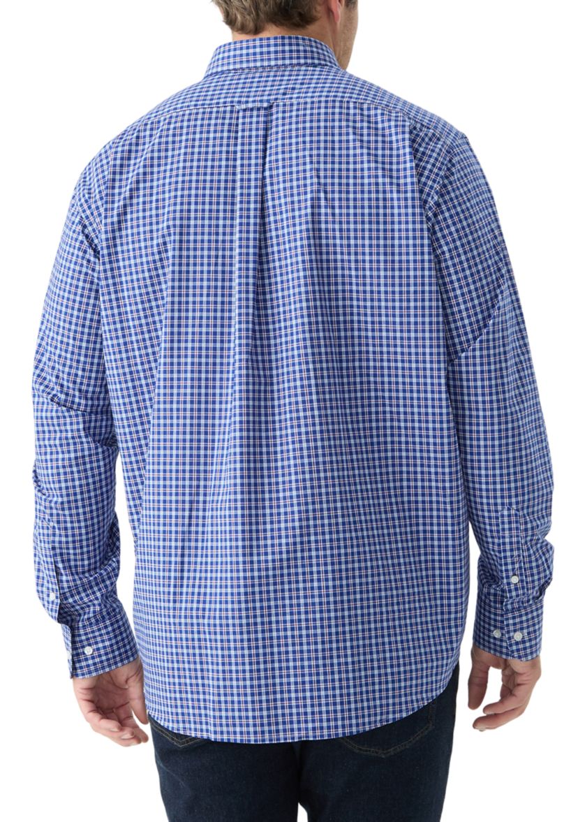 Big & Tall Fashion Stretch Regular Fit Button Down Shirt