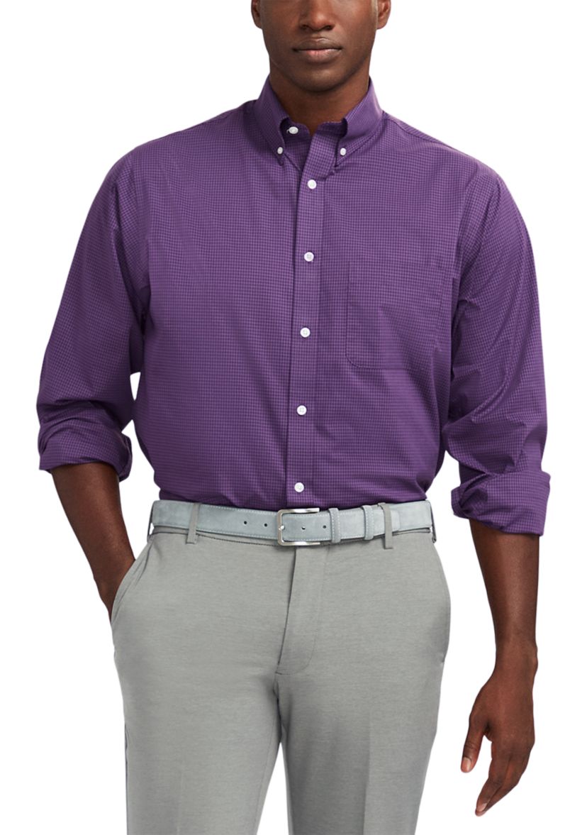 Fashion Stretch Regular Fit Button Down​ Shirt