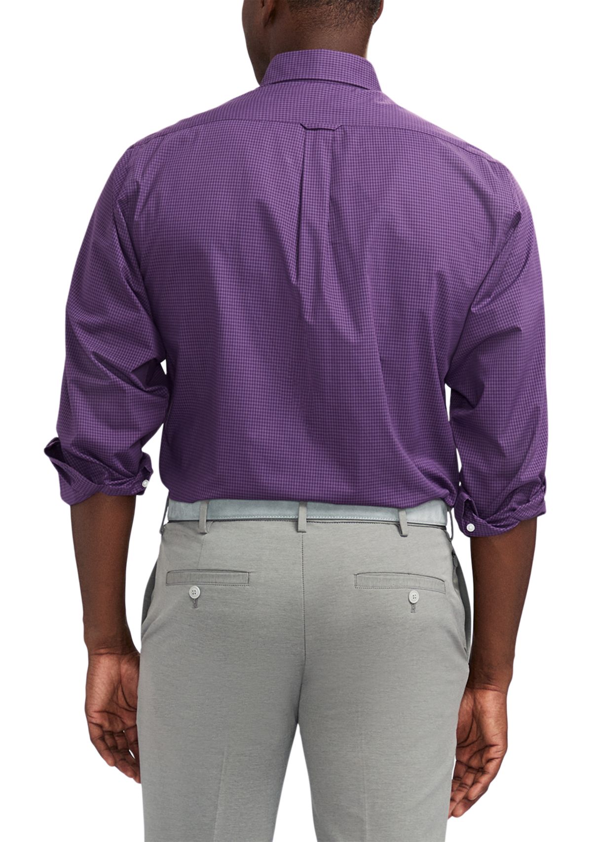 Fashion Stretch Regular Fit Button Down​ Shirt