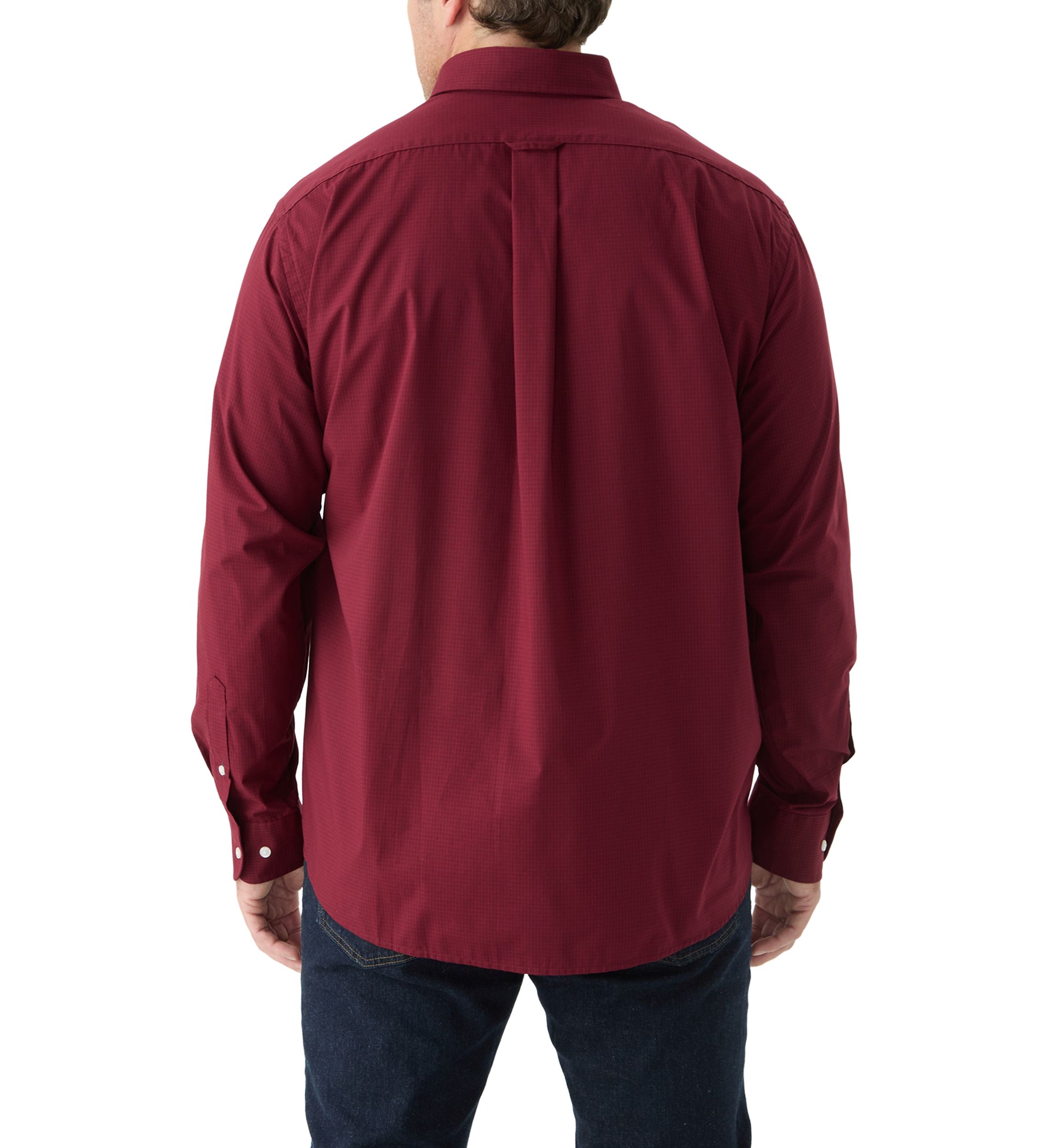 Big & Tall Fashion Stretch Regular Fit Button Down Shirt