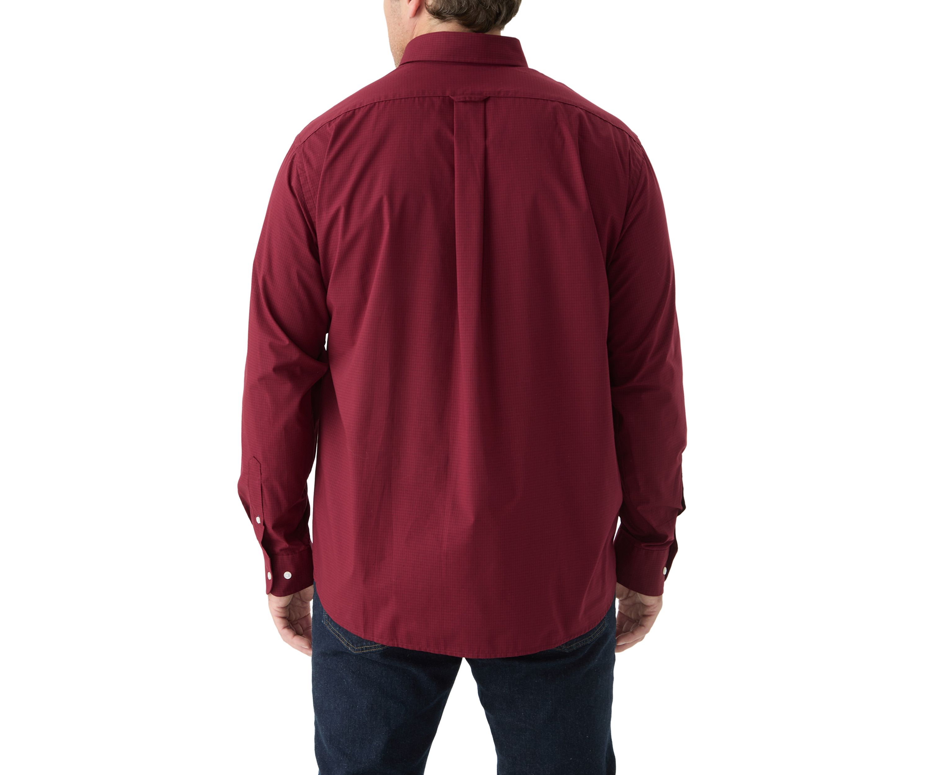 Big & Tall Fashion Stretch Regular Fit Button Down Shirt