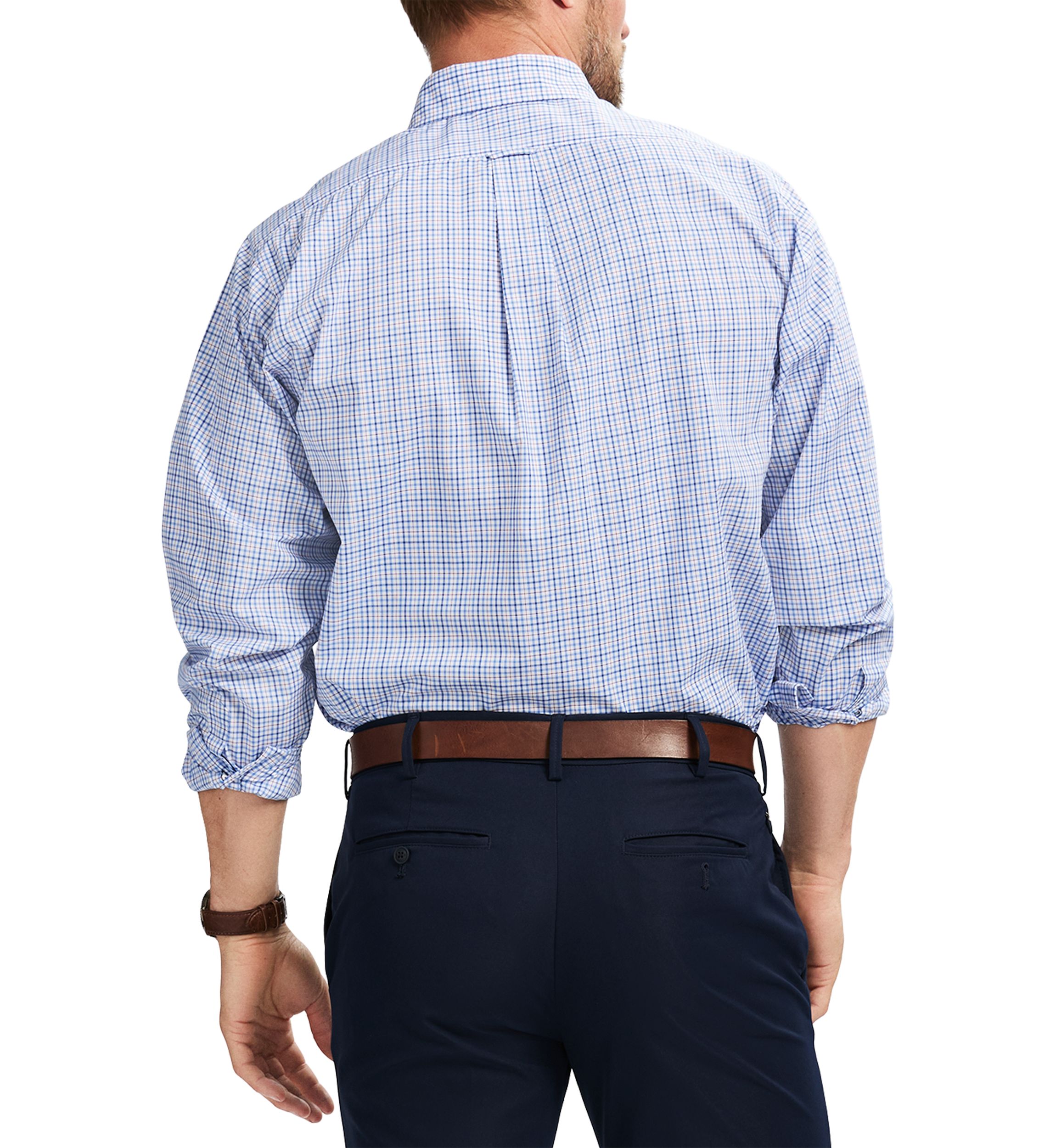 Fashion Stretch Regular Fit Button Down​ Shirt 