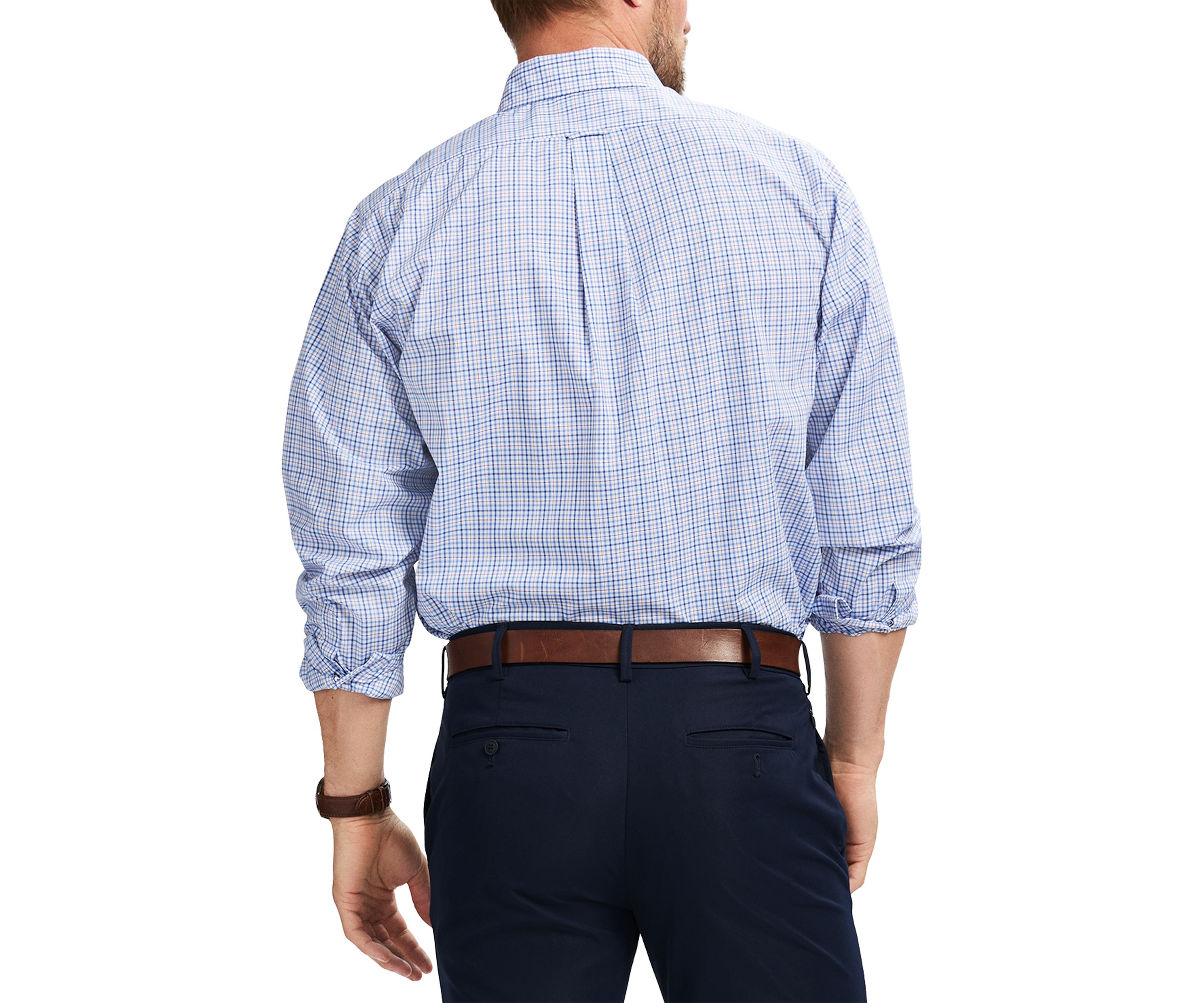 Fashion Stretch Regular Fit Button Down​ Shirt 
