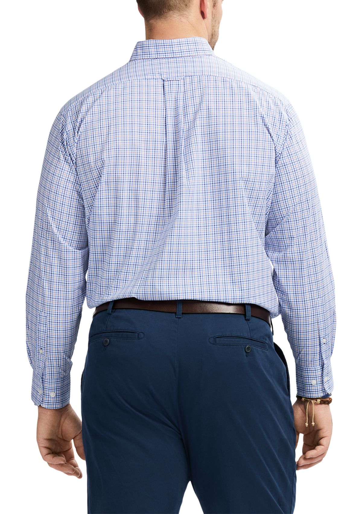 Big & Tall Fashion Stretch Regular Fit Button Down​ Shirt 