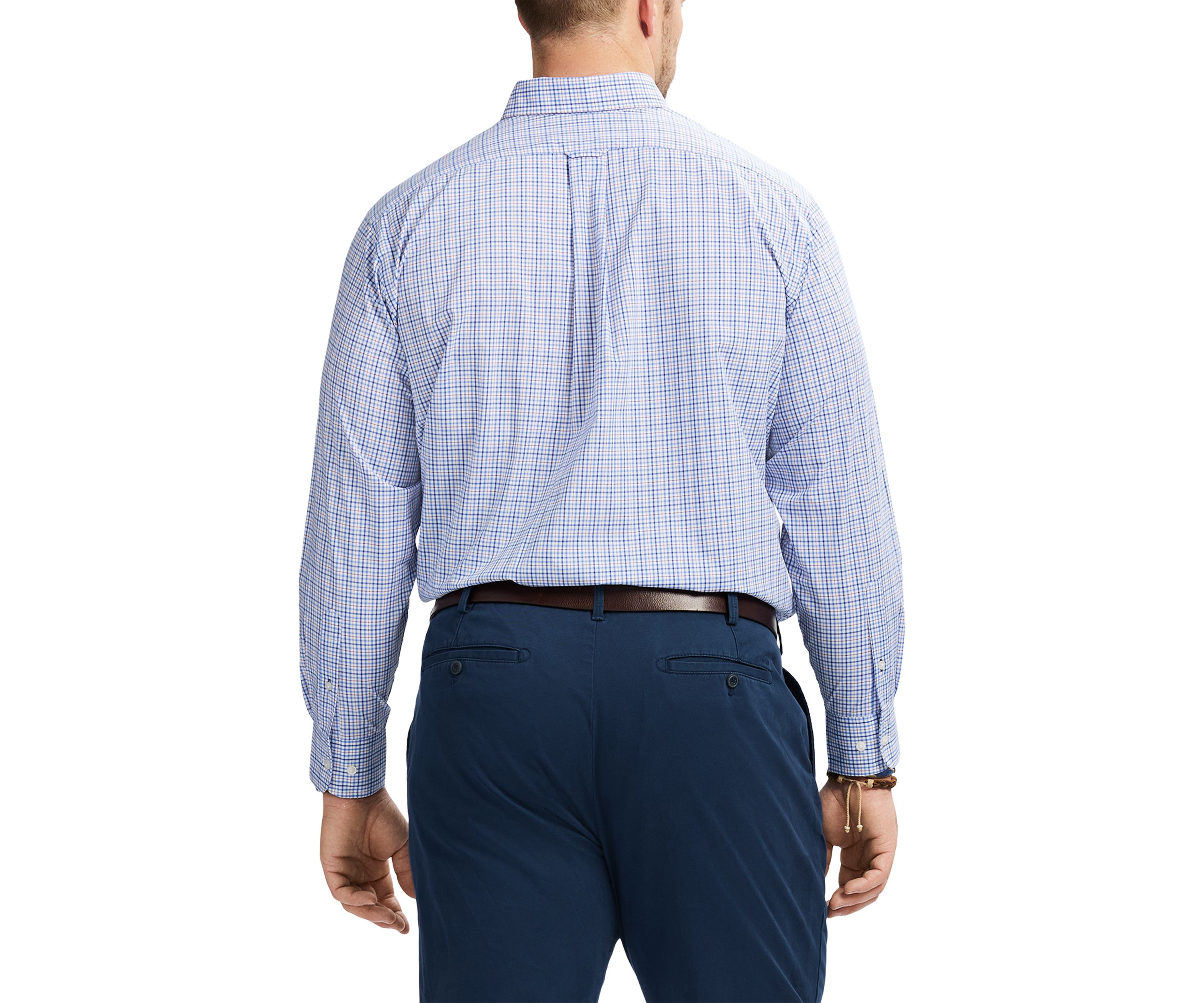 Big & Tall Fashion Stretch Regular Fit Button Down​ Shirt 