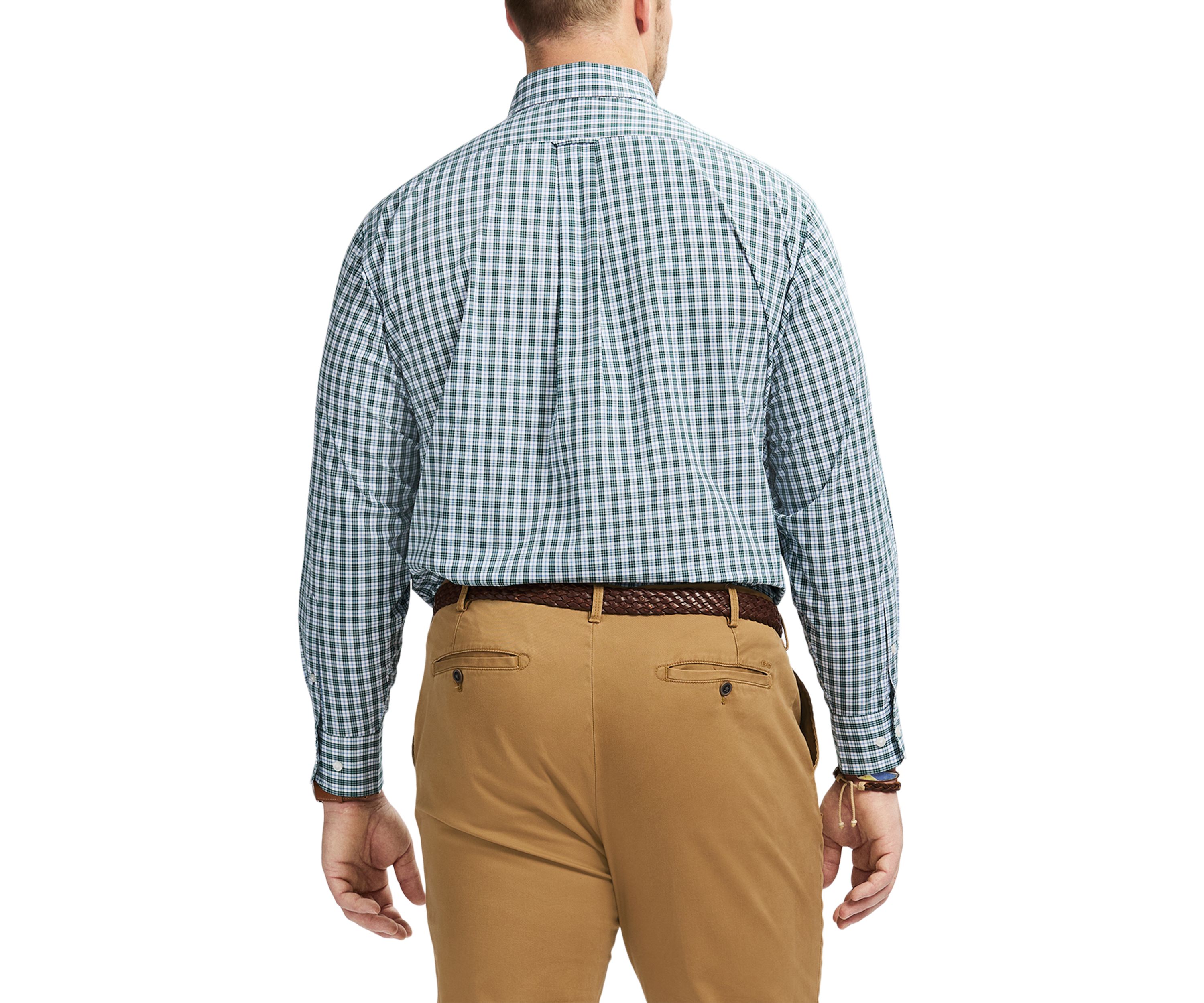 Big & Tall Fashion Stretch Regular Fit Button Down​ Shirt 