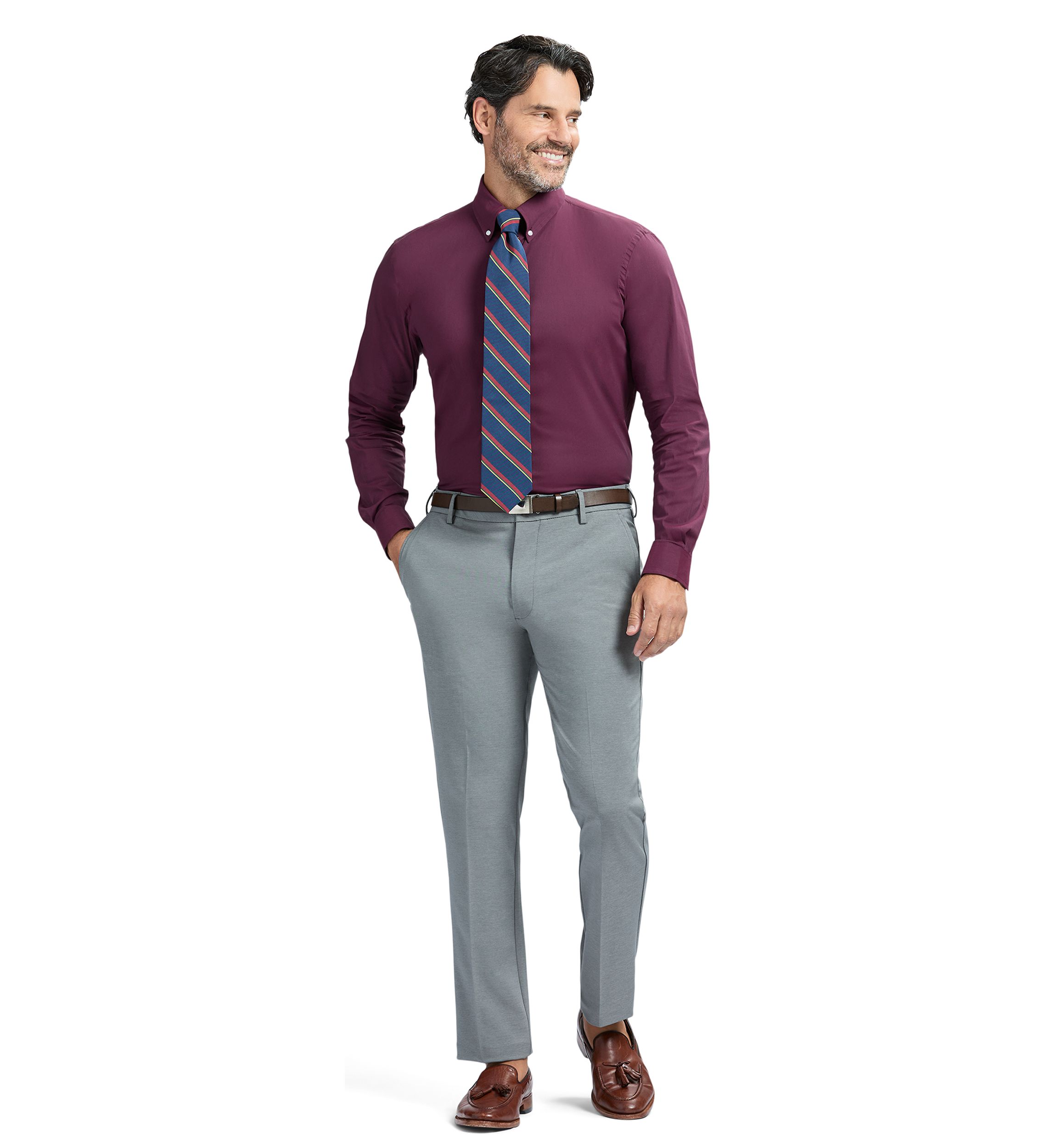 Fashion Slim Fit Cool FX Button Down​ Shirt