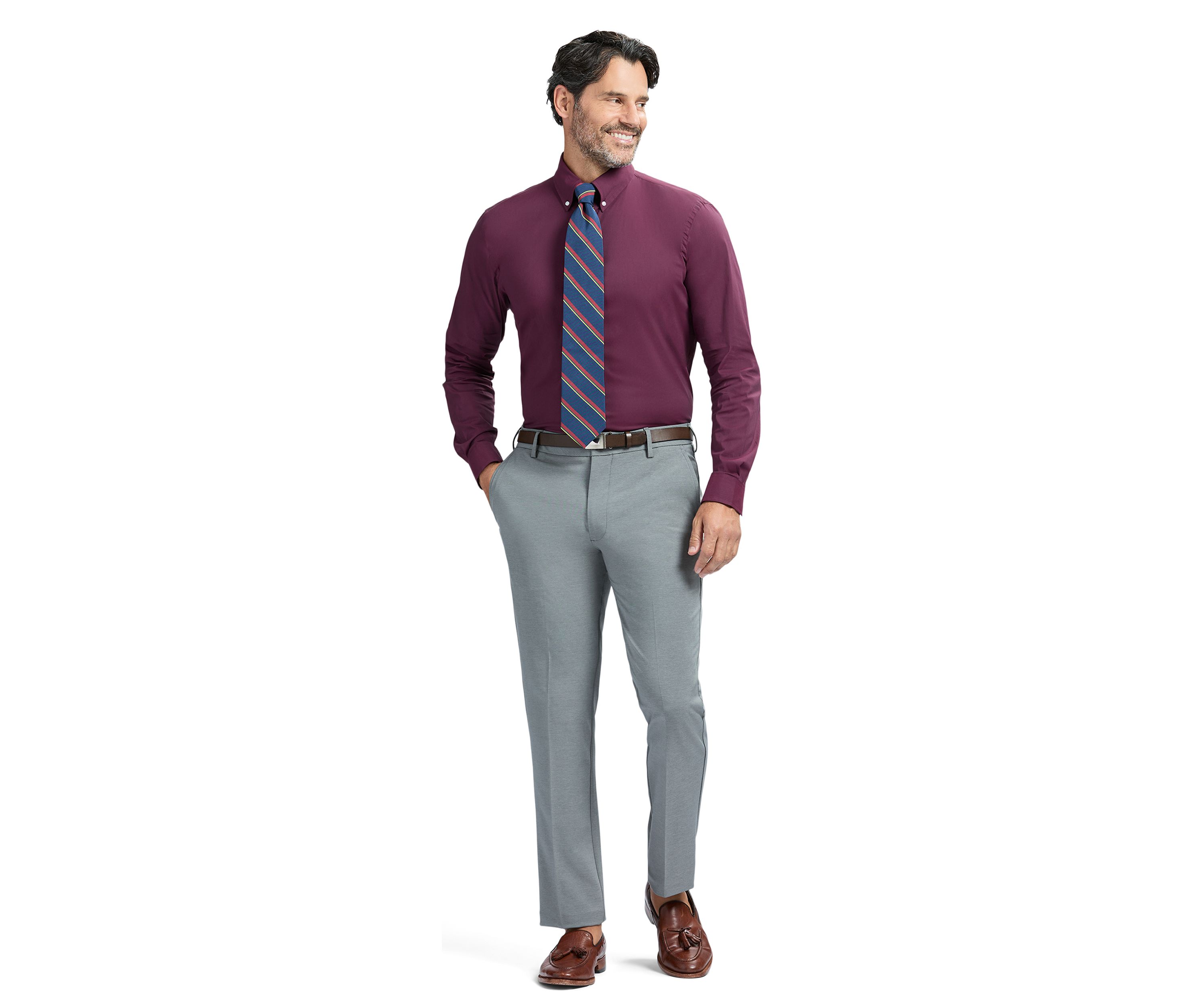Fashion Slim Fit Cool FX Button Down​ Shirt