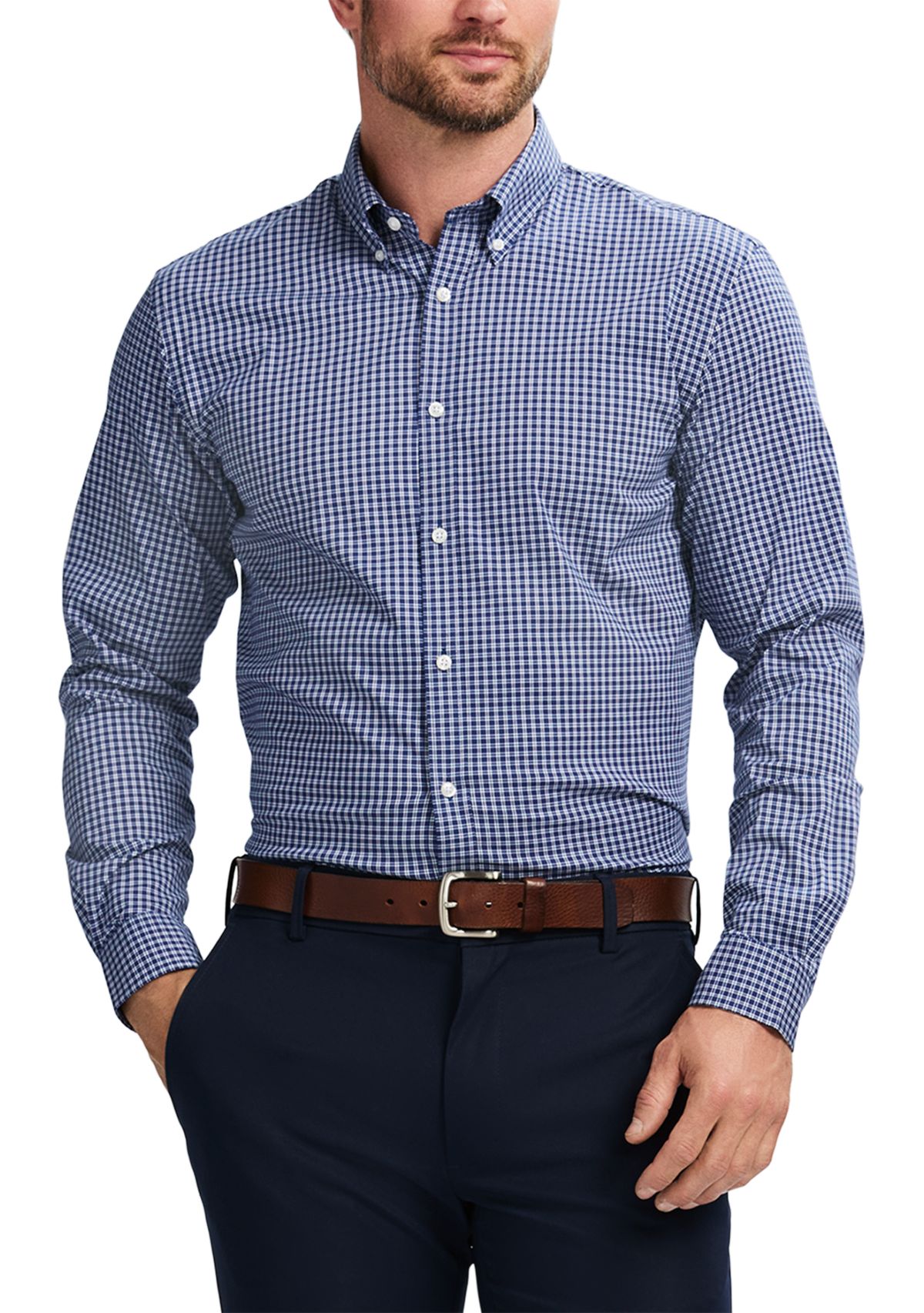 Fashion Slim Fit Cool FX Button Down​ Shirt