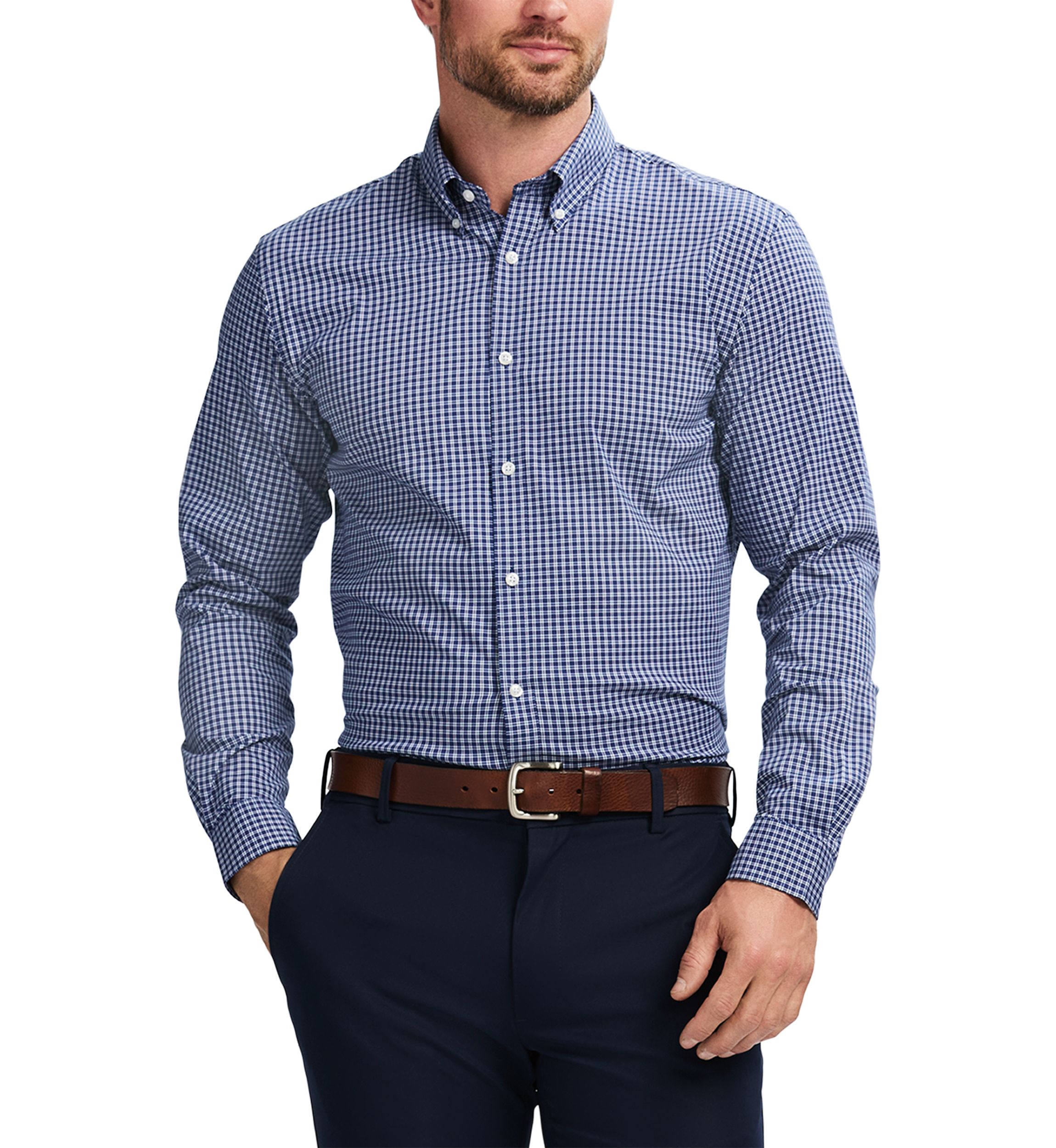 Fashion Slim Fit Cool FX Button Down​ Shirt