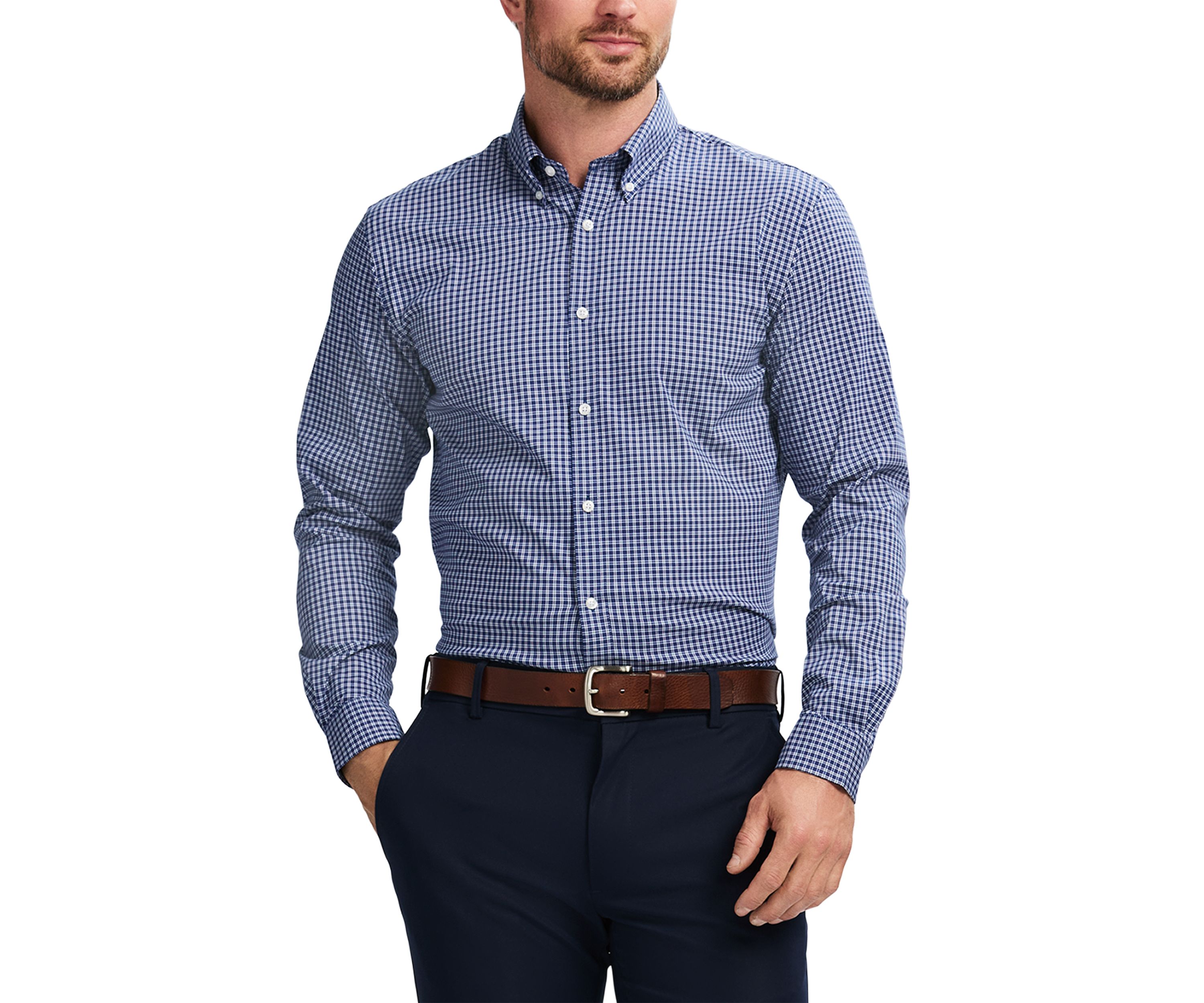 Fashion Slim Fit Cool FX Button Down​ Shirt