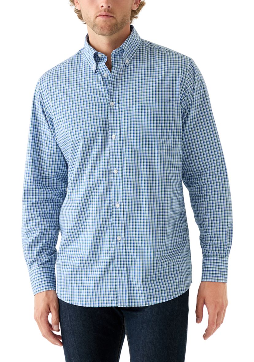 All-Over Stretch Regular Fit Button Down