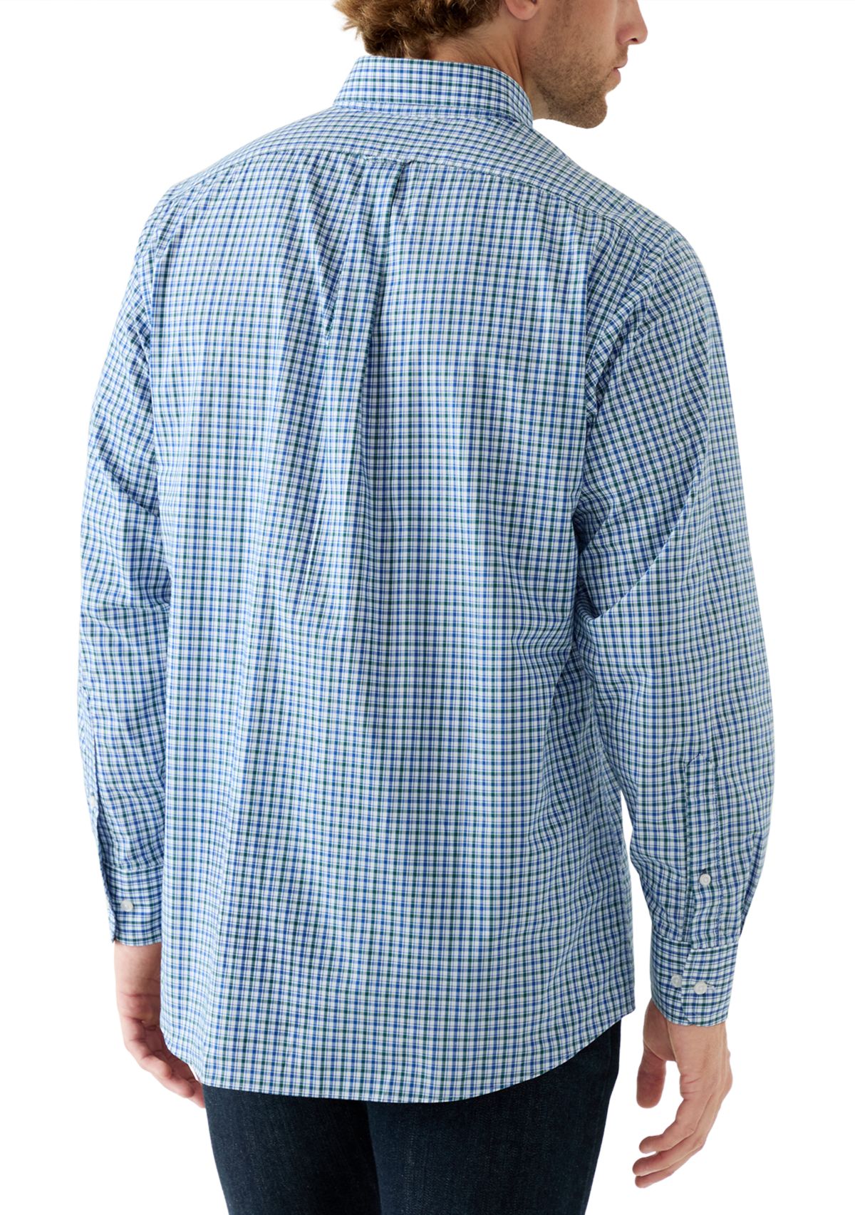 All-Over Stretch Regular Fit Button Down