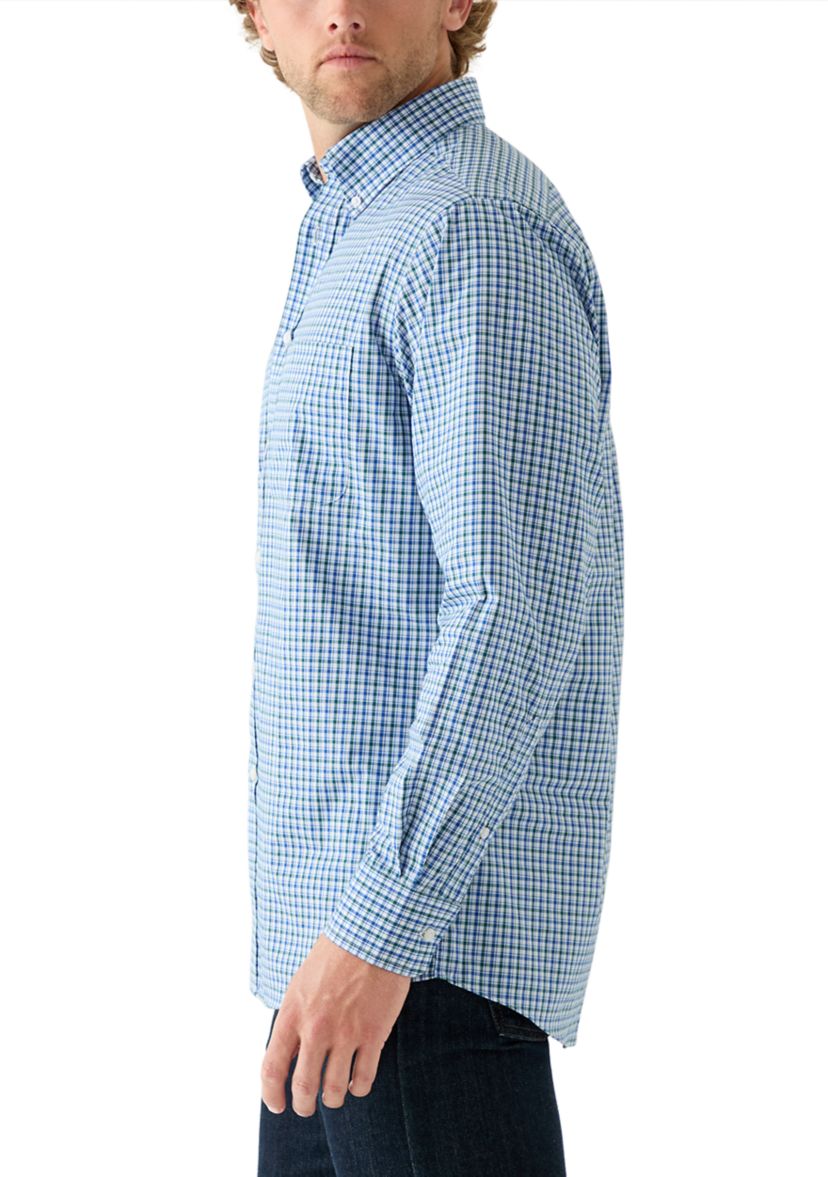 All-Over Stretch Regular Fit Button Down
