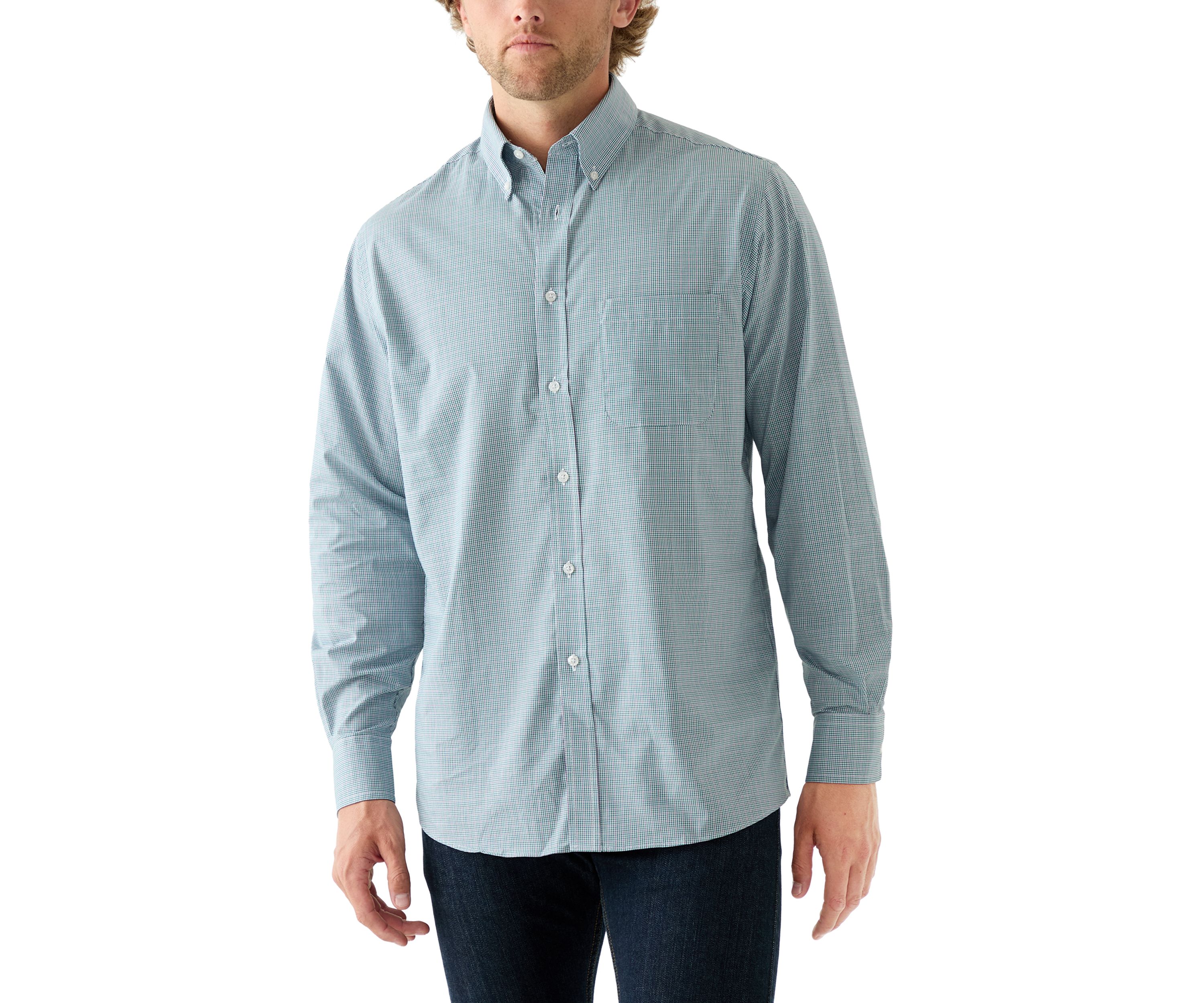All-Over Stretch Regular Fit Button Down Shirt