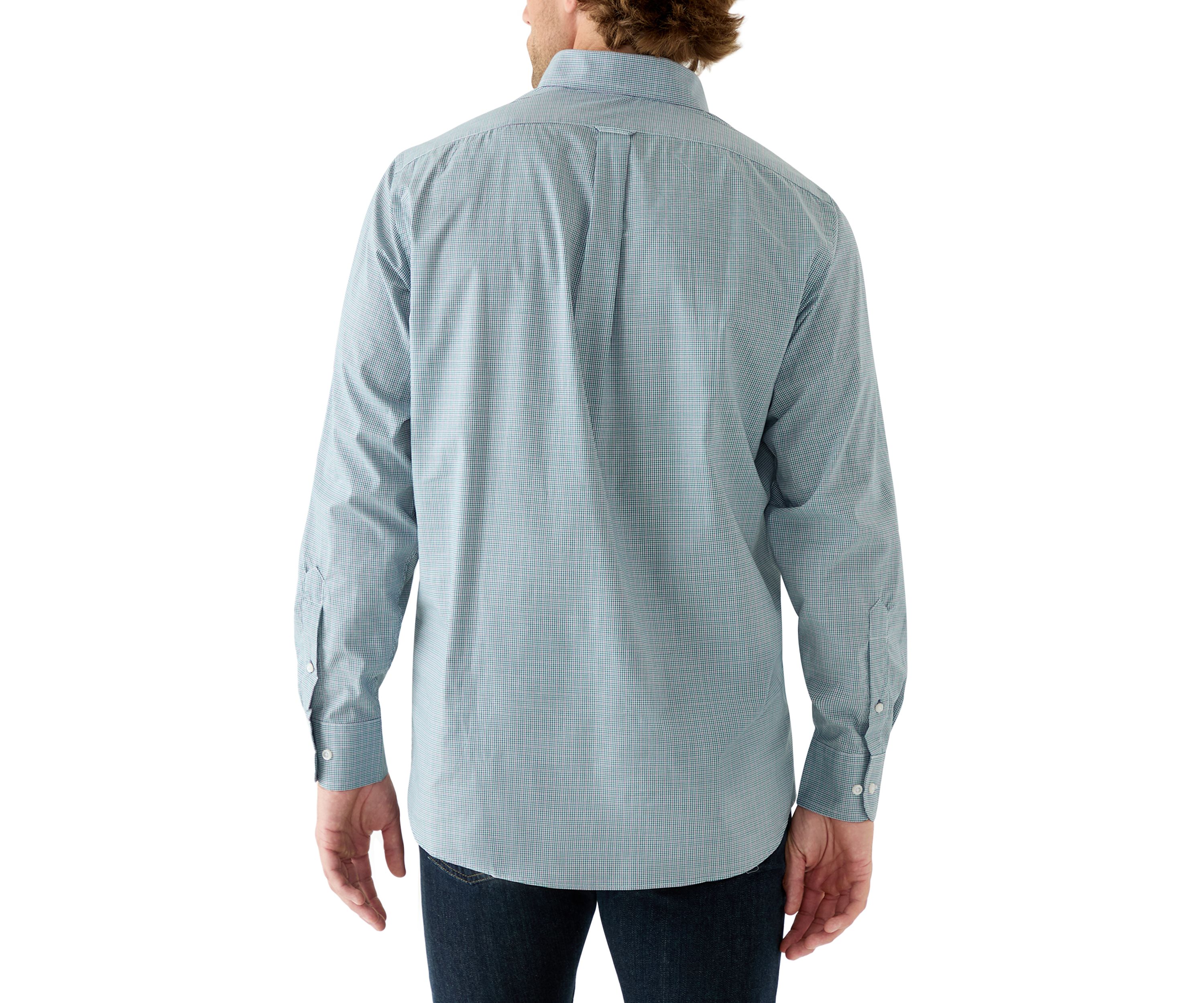 All-Over Stretch Regular Fit Button Down Shirt